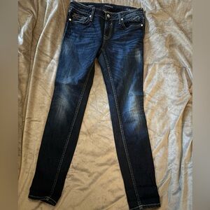 Vigoss The Chelsea Dark Blue Skinny Jeans 26